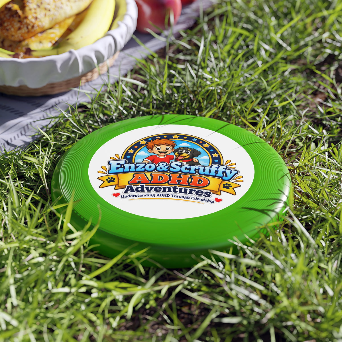 Wham-O Frisbee — Enzo & Scruffy ADHD Adventures Disc Toy