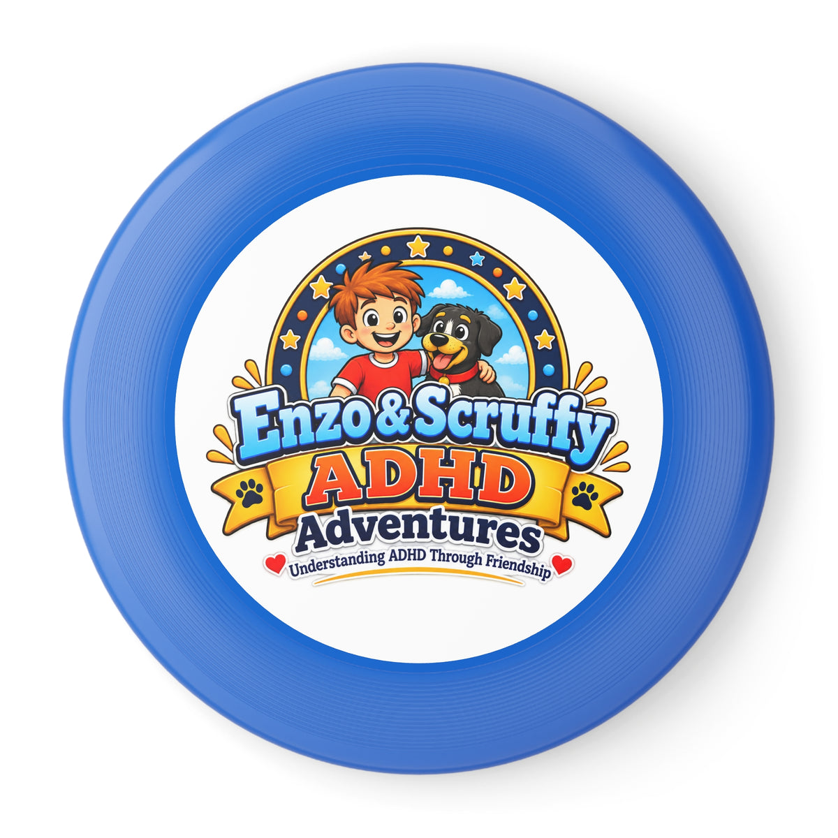 Wham-O Frisbee — Enzo & Scruffy ADHD Adventures Disc Toy