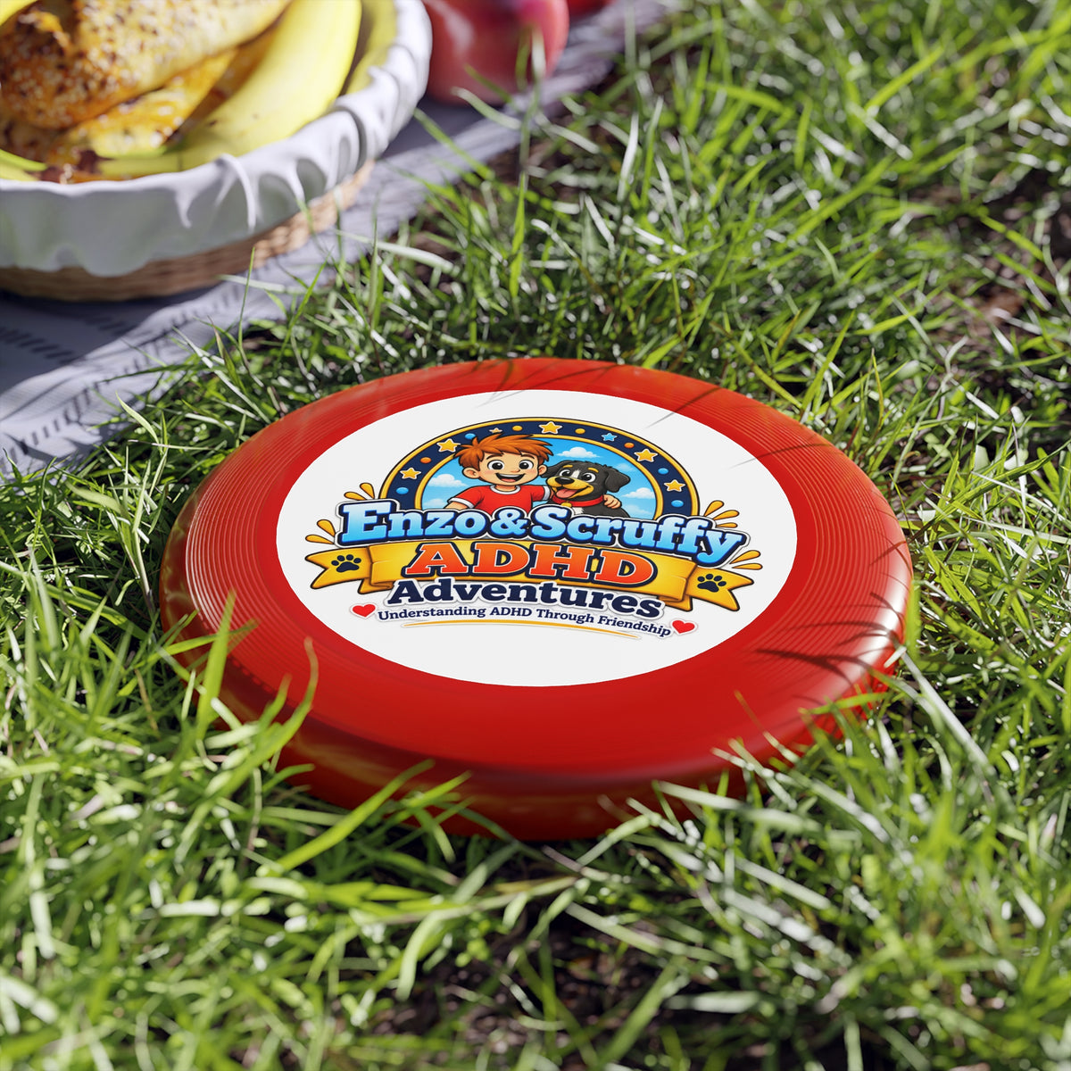 Wham-O Frisbee — Enzo & Scruffy ADHD Adventures Disc Toy