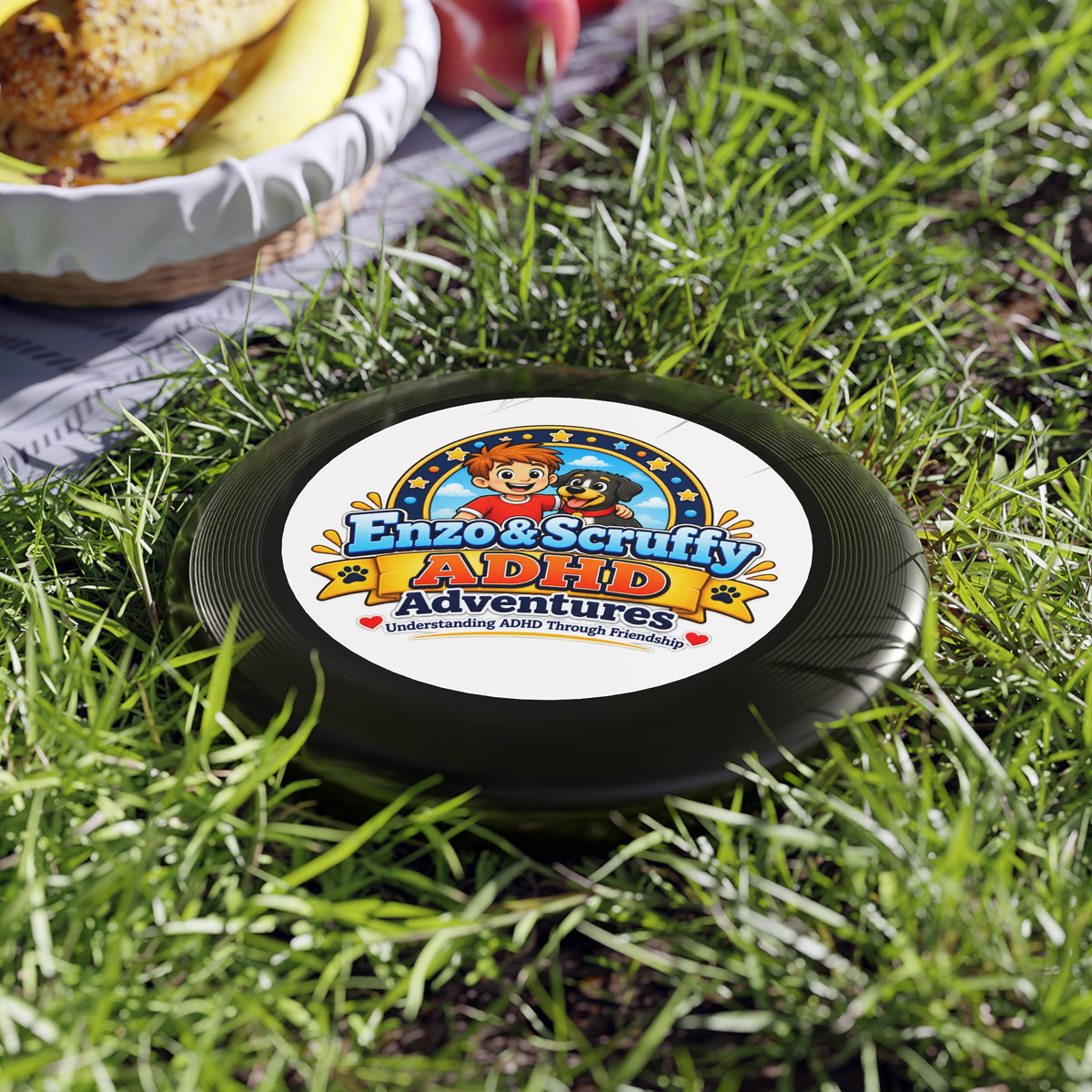 Wham-O Frisbee — Enzo & Scruffy ADHD Adventures Disc Toy