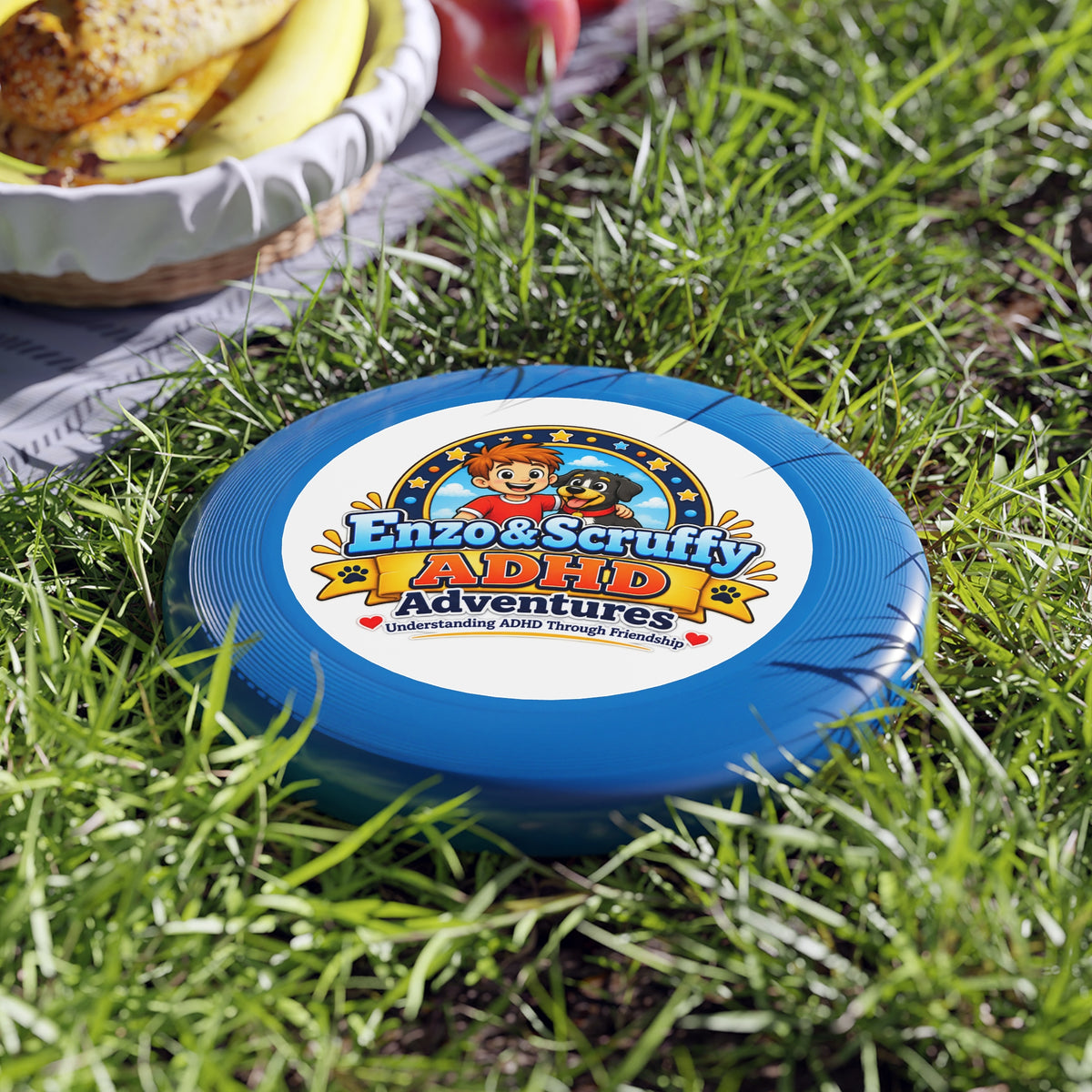 Wham-O Frisbee — Enzo & Scruffy ADHD Adventures Disc Toy