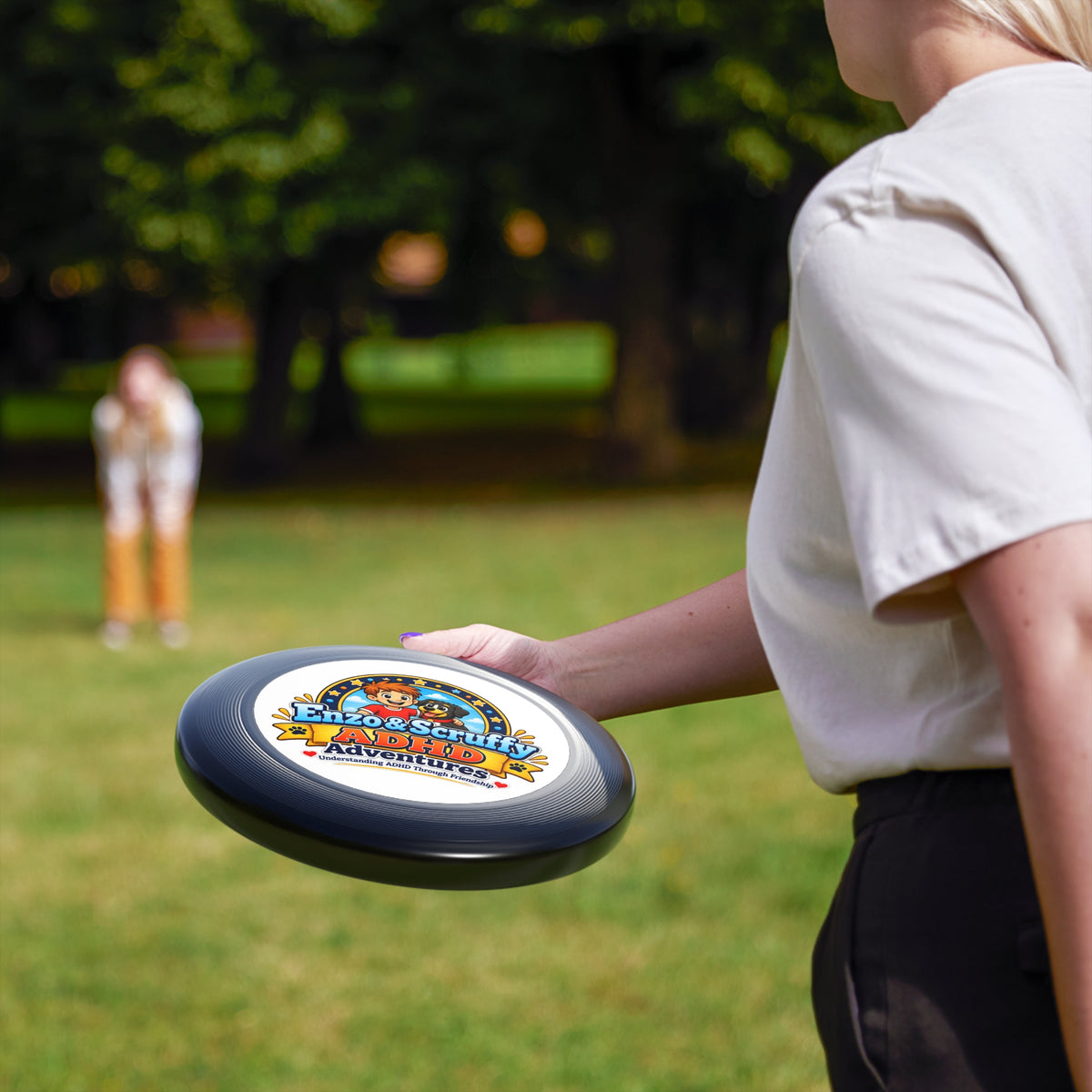Wham-O Frisbee — Enzo & Scruffy ADHD Adventures Disc Toy