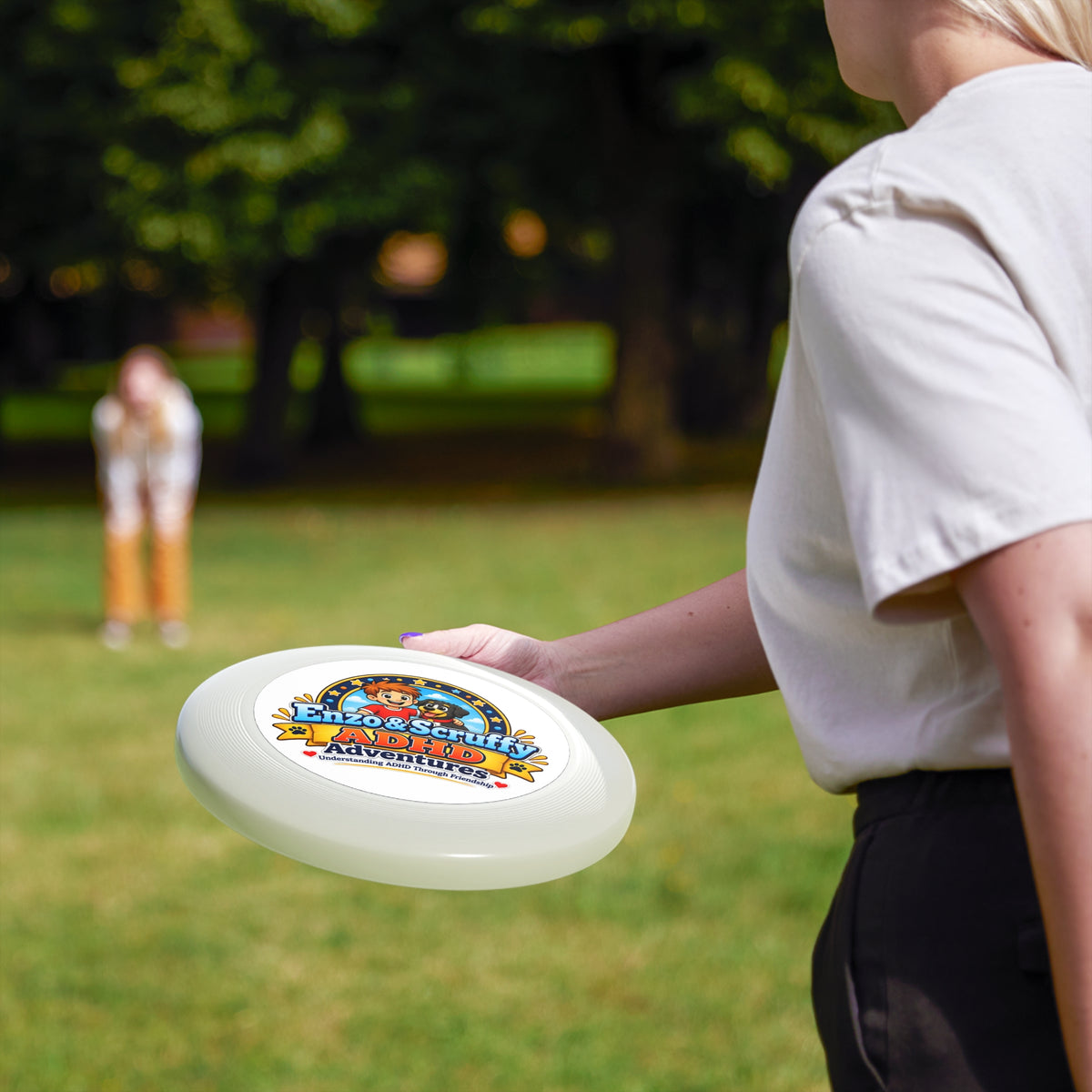 Wham-O Frisbee — Enzo & Scruffy ADHD Adventures Disc Toy