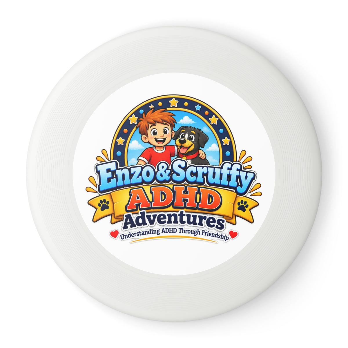 Wham-O Frisbee — Enzo & Scruffy ADHD Adventures Disc Toy
