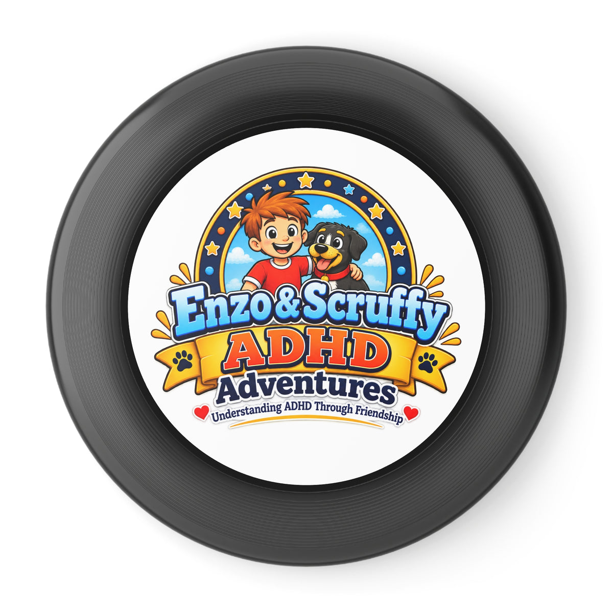 Wham-O Frisbee — Enzo & Scruffy ADHD Adventures Disc Toy