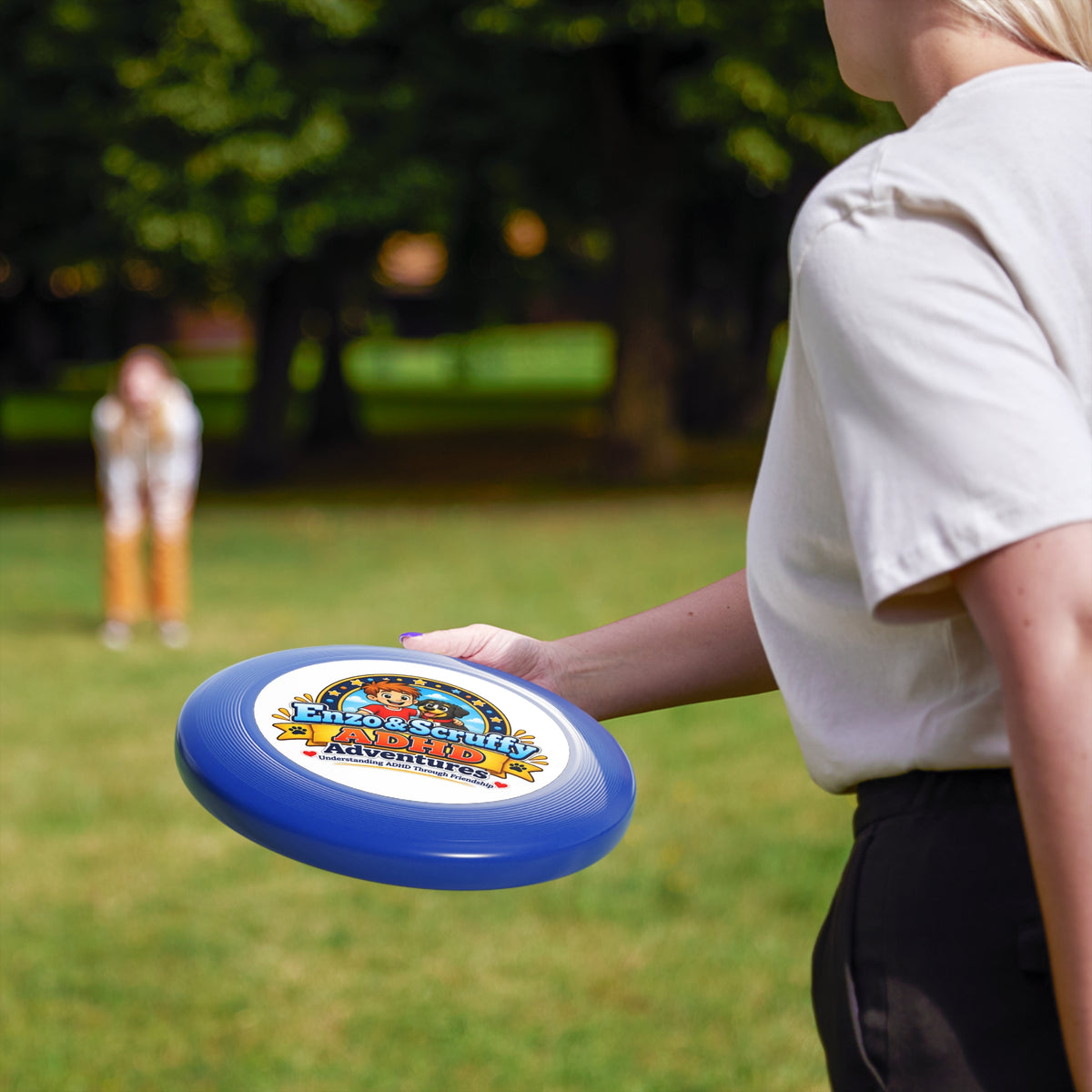 Wham-O Frisbee — Enzo & Scruffy ADHD Adventures Disc Toy