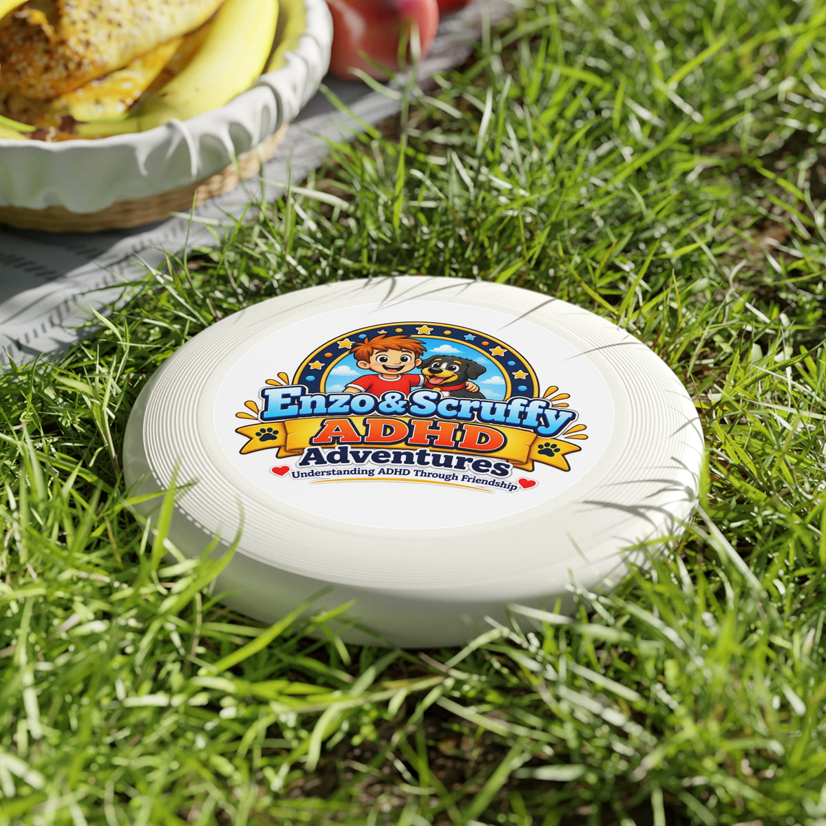 Wham-O Frisbee — Enzo & Scruffy ADHD Adventures Disc Toy