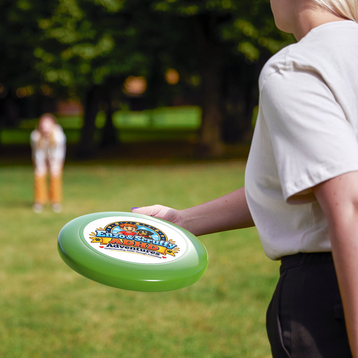 Wham-O Frisbee — Enzo & Scruffy ADHD Adventures Disc Toy
