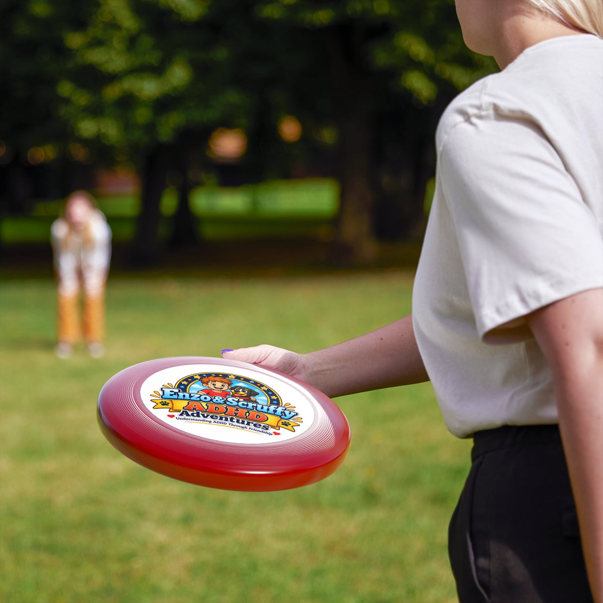 Wham-O Frisbee — Enzo & Scruffy ADHD Adventures Disc Toy